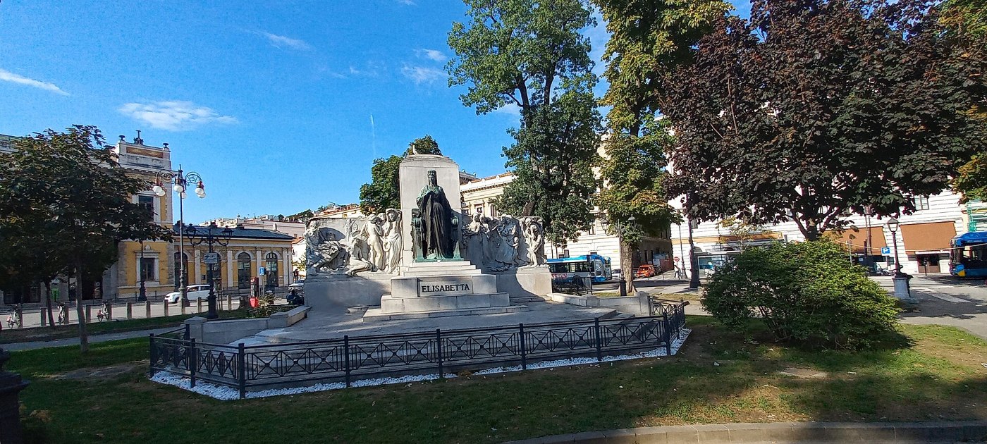 Trieste Centrale Railway station Empress Elisabeth of Austria b