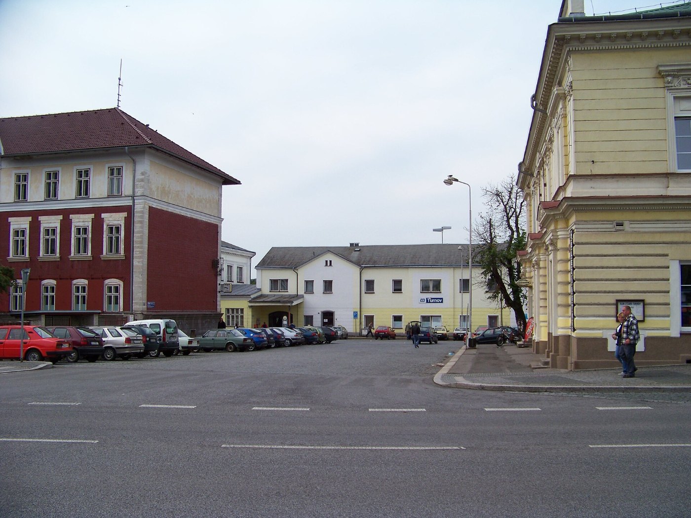 Empfangsgebäude des Bahnhofs Turnov