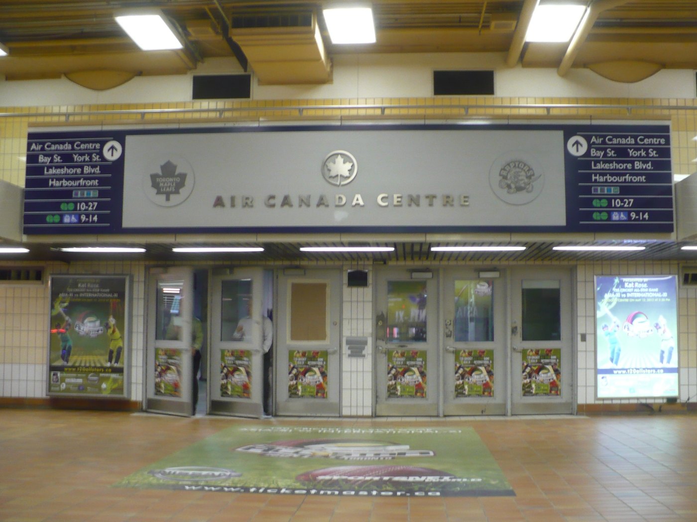 Union Station Toronto entrance to ACC