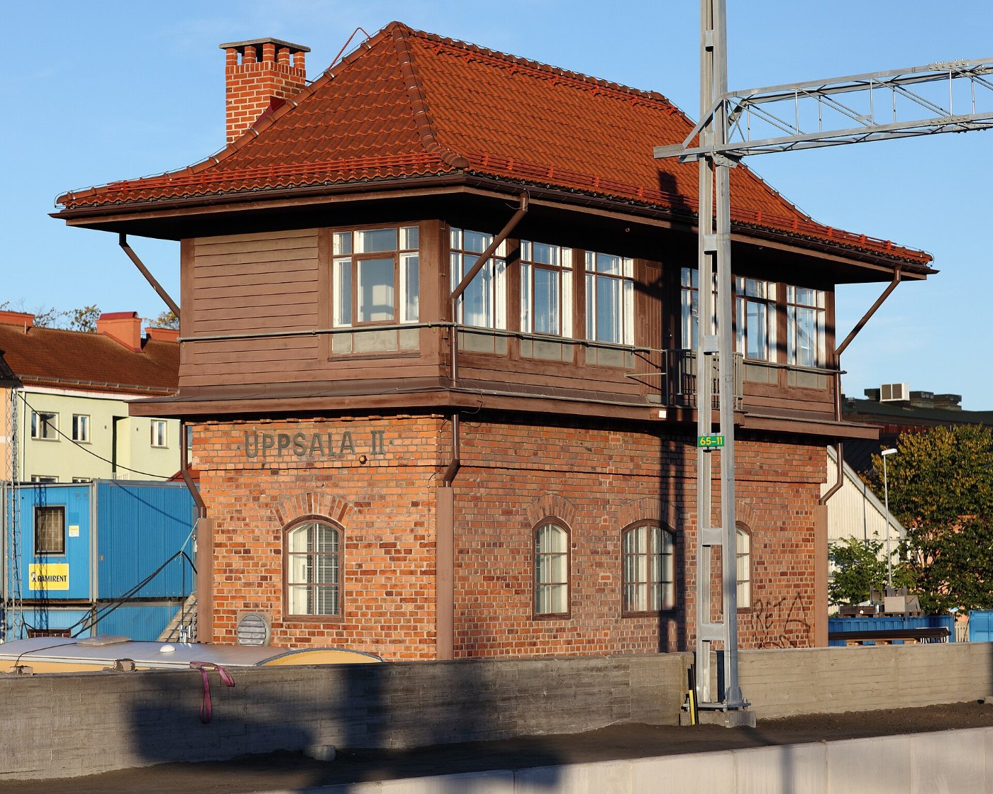 Ställverket vid Uppsala centralstation (Dragarbrunn 32 1)