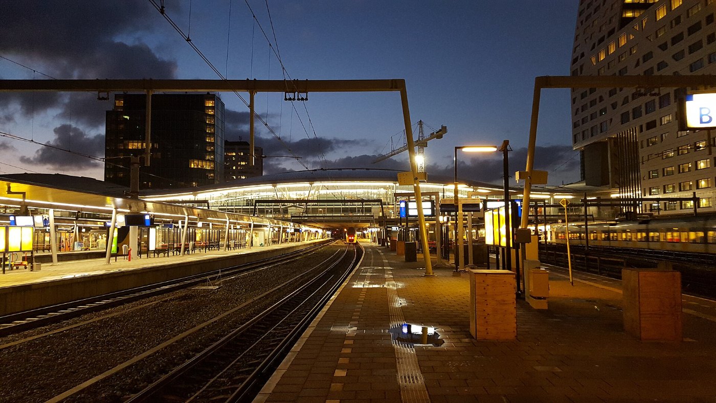 Station Utrecht Centraal in november 2015