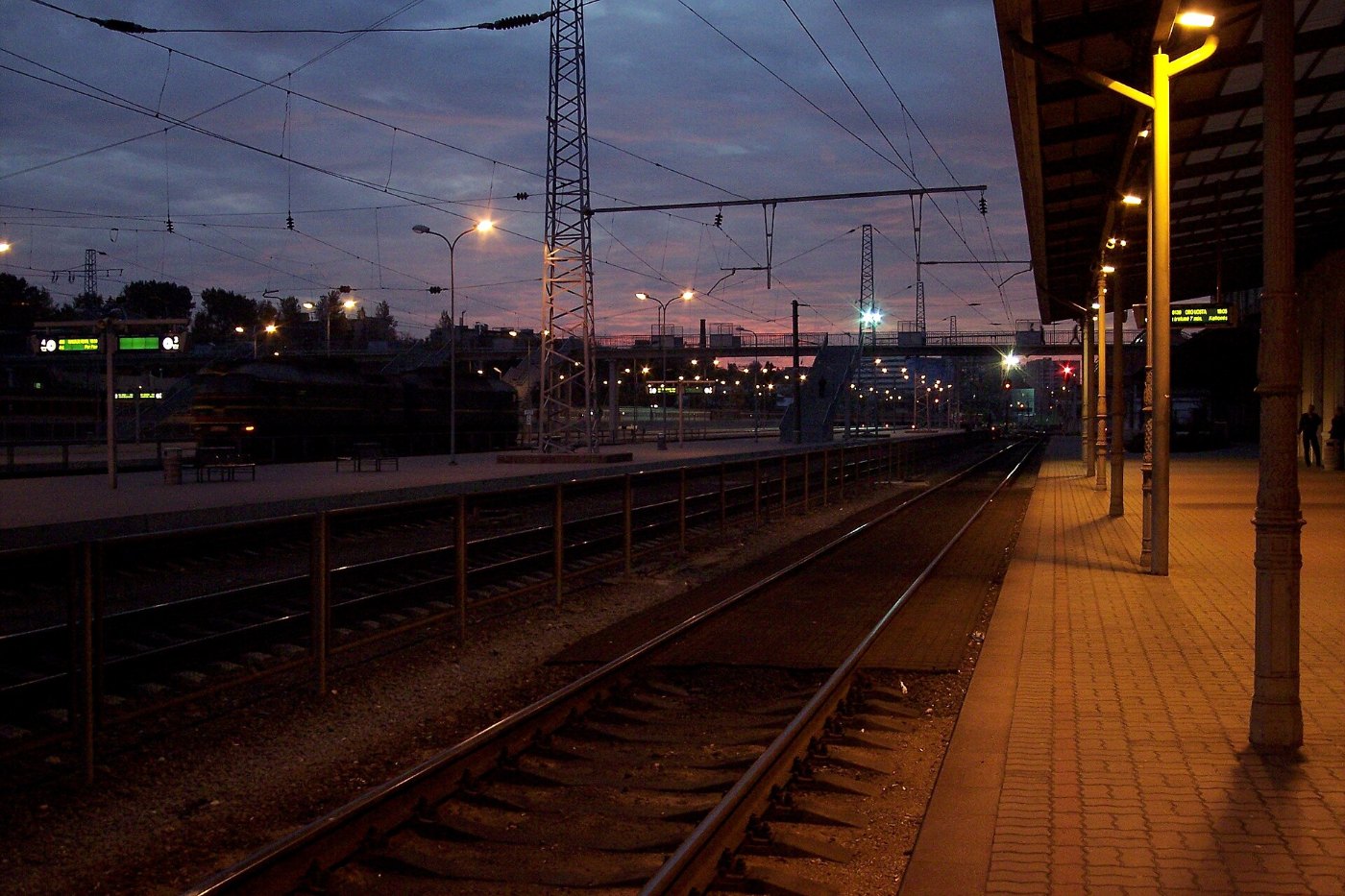 Vilnius railway station 2008