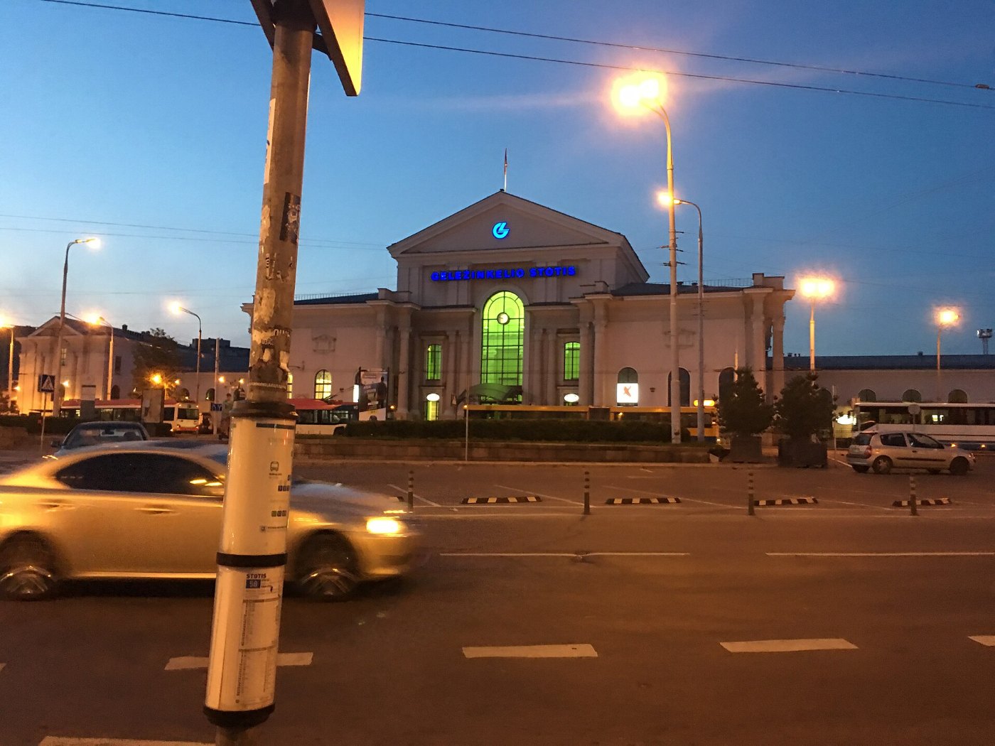 Vilnius Railway Station in 2019.01