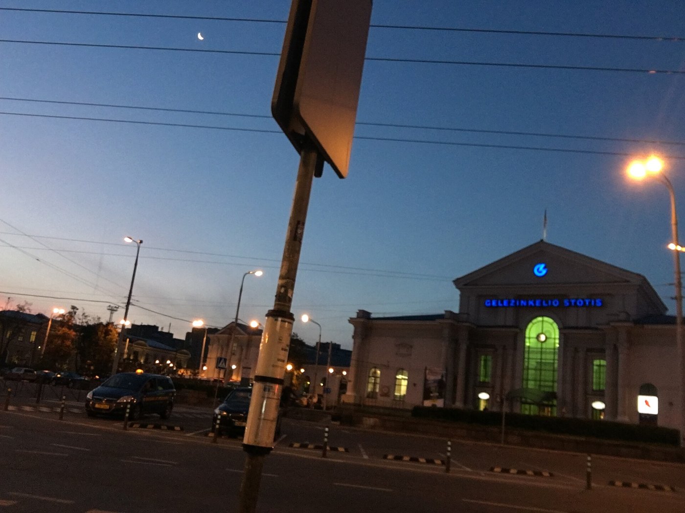 Vilnius Railway Station in 2019.03