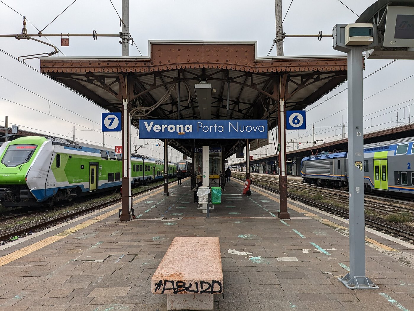 Verona Verona Porta Nuova Piattaforma 6 e 7