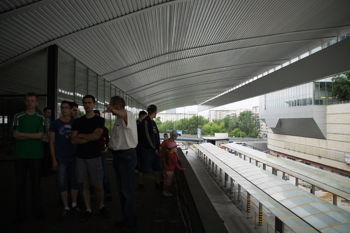 Warszawa centralna taras