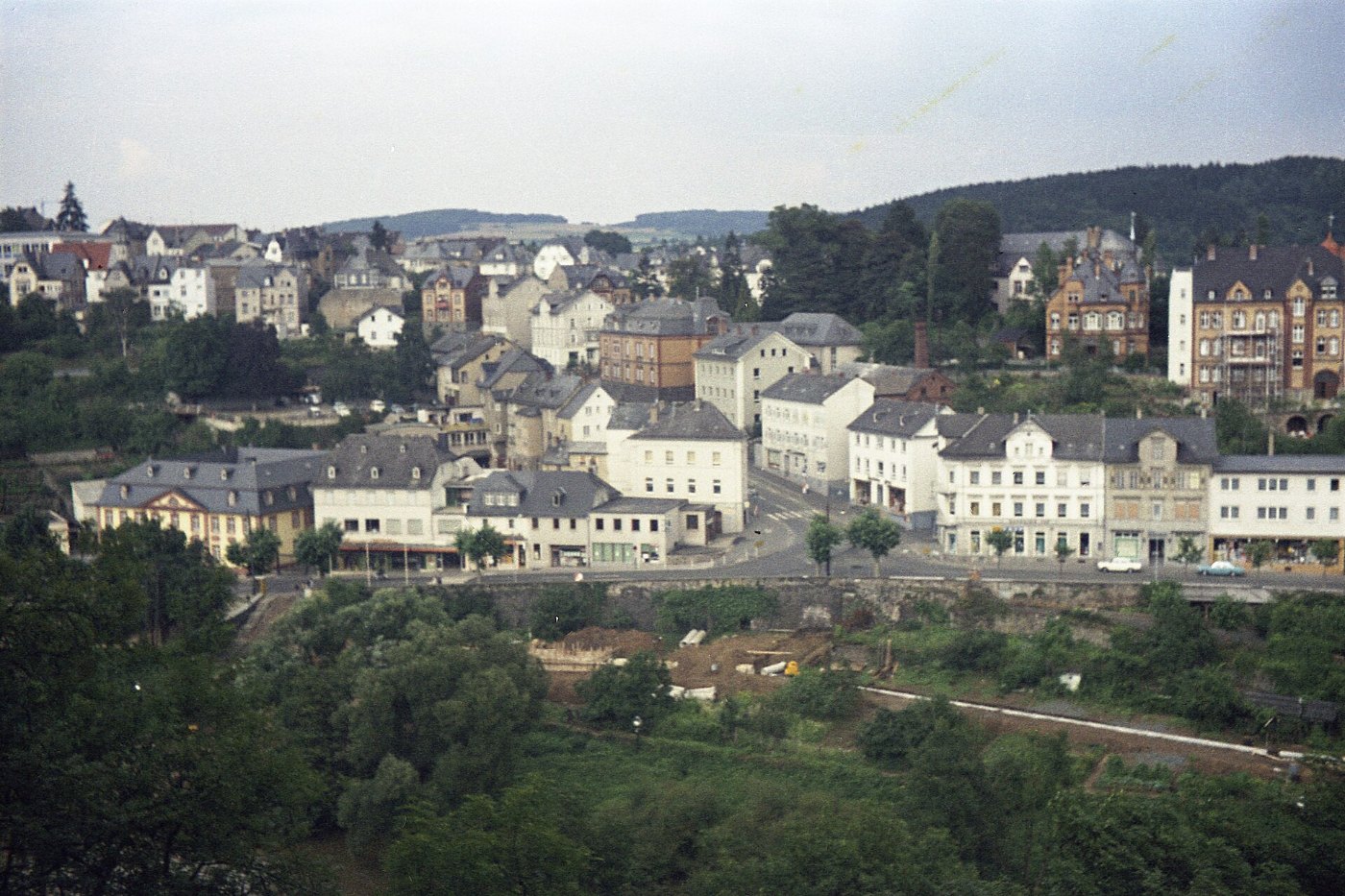 Die Altstadt von Weilburg in der Schleife der Lahn