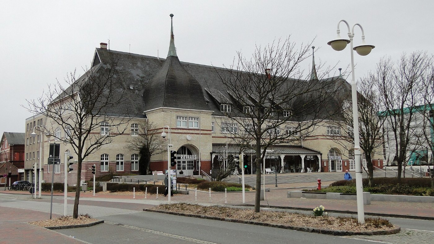 Das Rathaus von Westerland auf Sylt