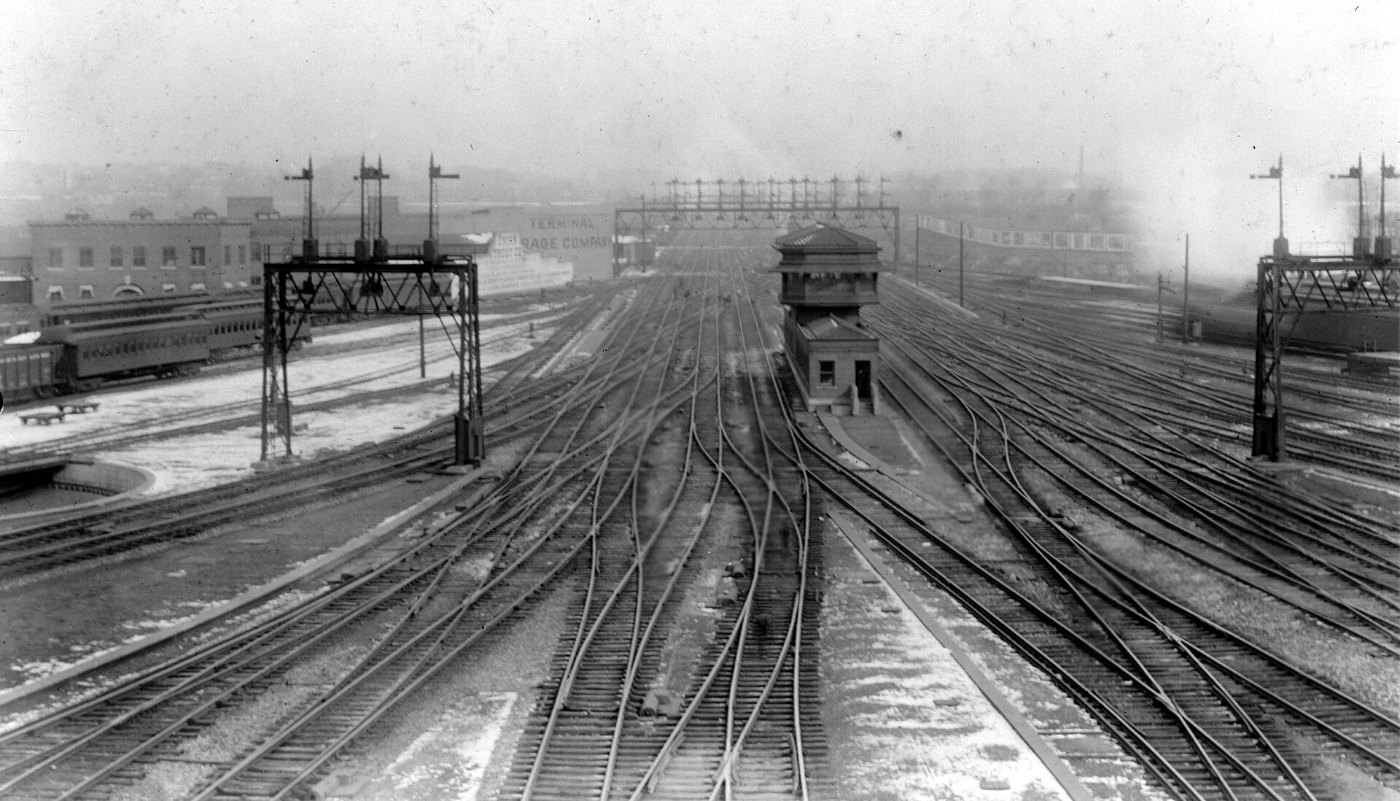 Union Station Washington DC railyard