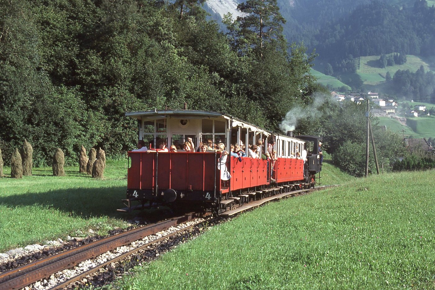 Achenseebahn above Jenbach