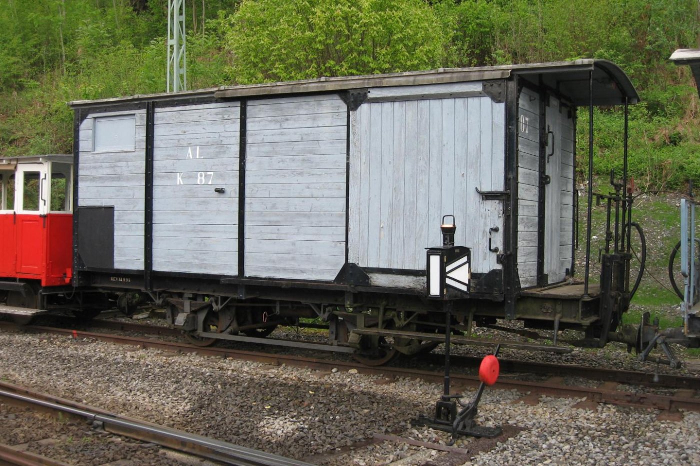 Blonay–Chamby Aigle–Leysin Bahn 87 01