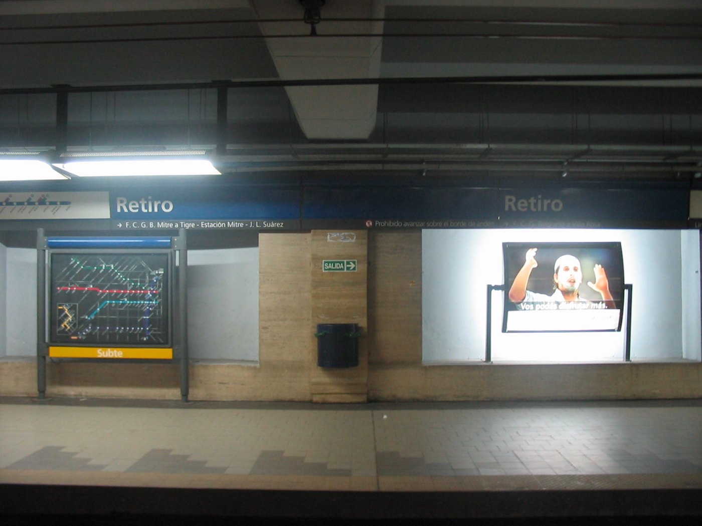 Buenos Aires Subte Retiro 2