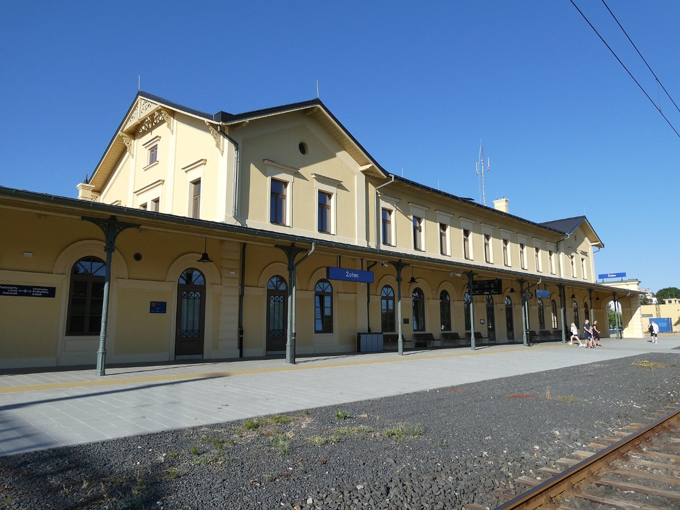 Žatec, nádraží (1)