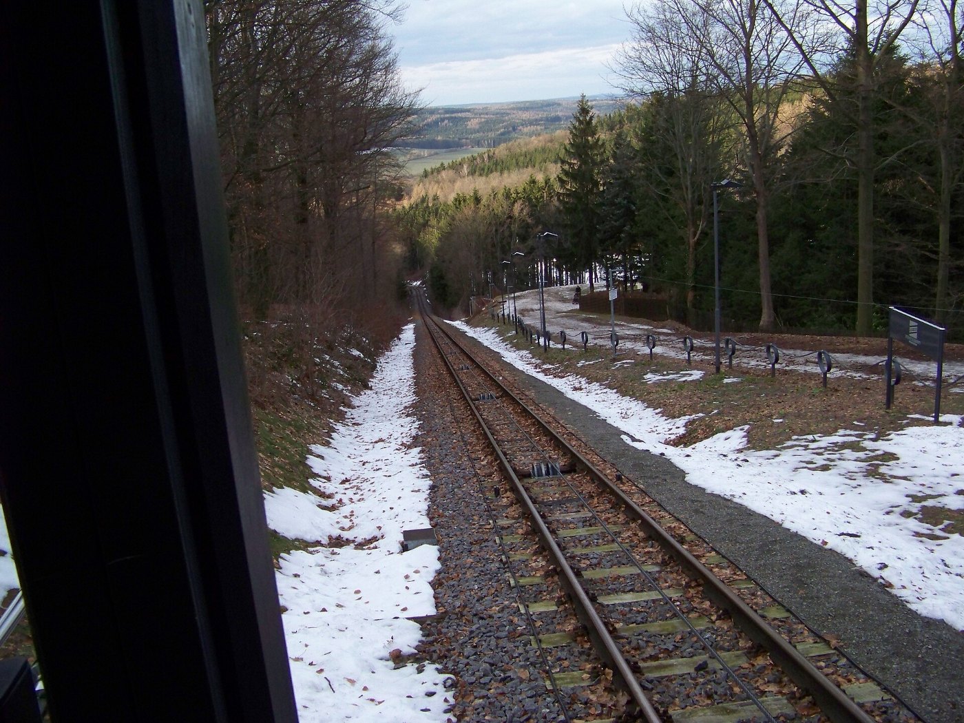 Blick auf Augustusburg mit dem Schloss