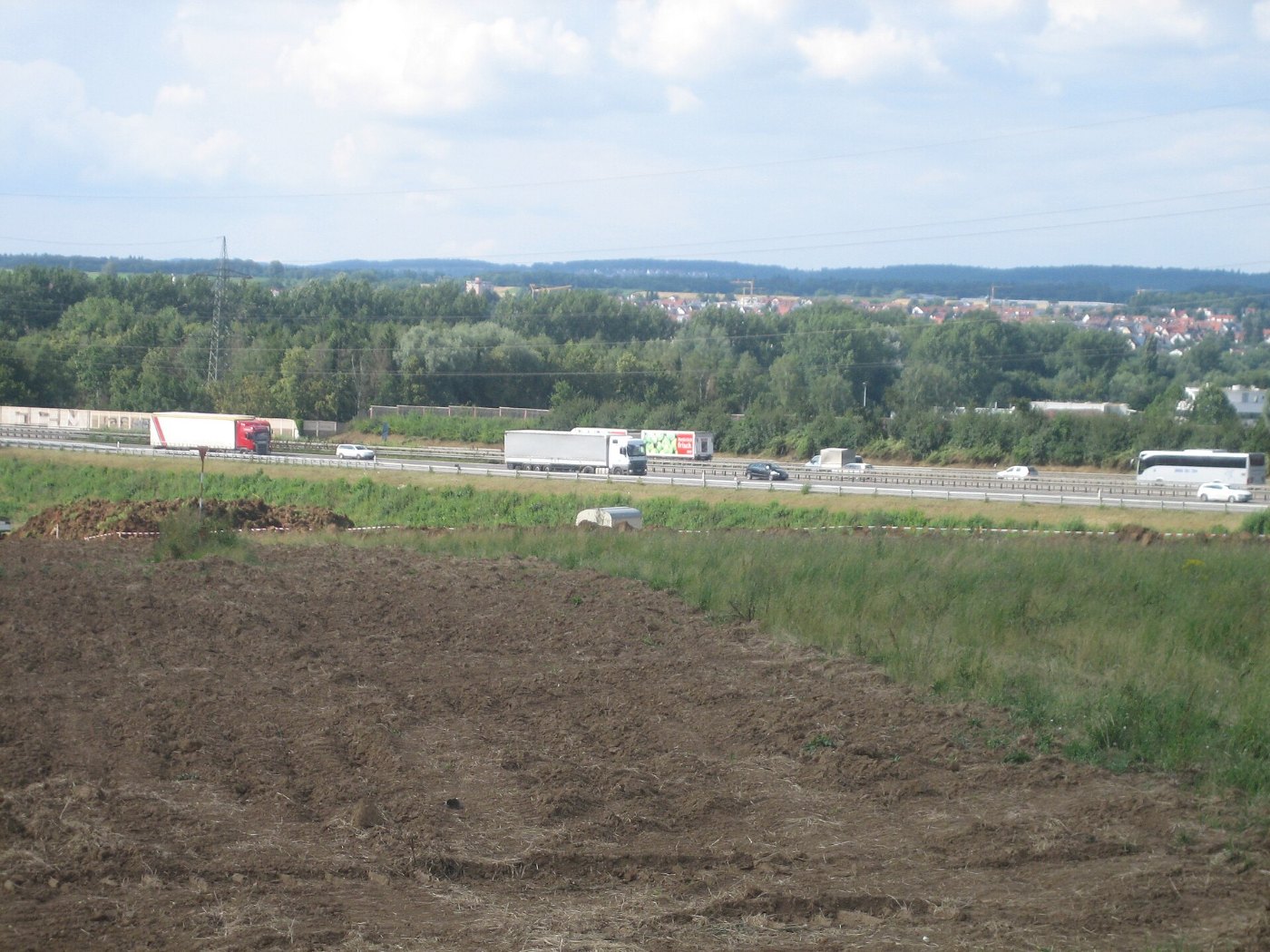 Albvorlandtunnel Wendlingen Baustelleneinrichtung Juli 2016