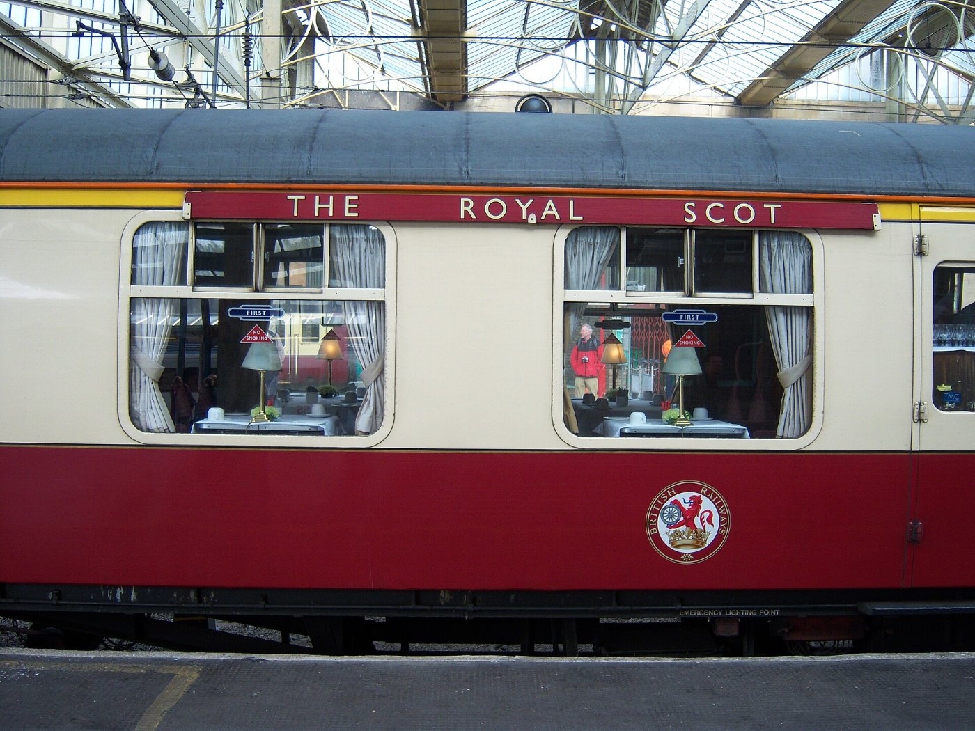 British Railways Mark 1 coach Riviera Trains Royal Scot set