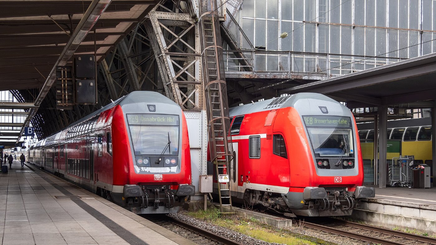 REs in Bremen Hbf (2024)