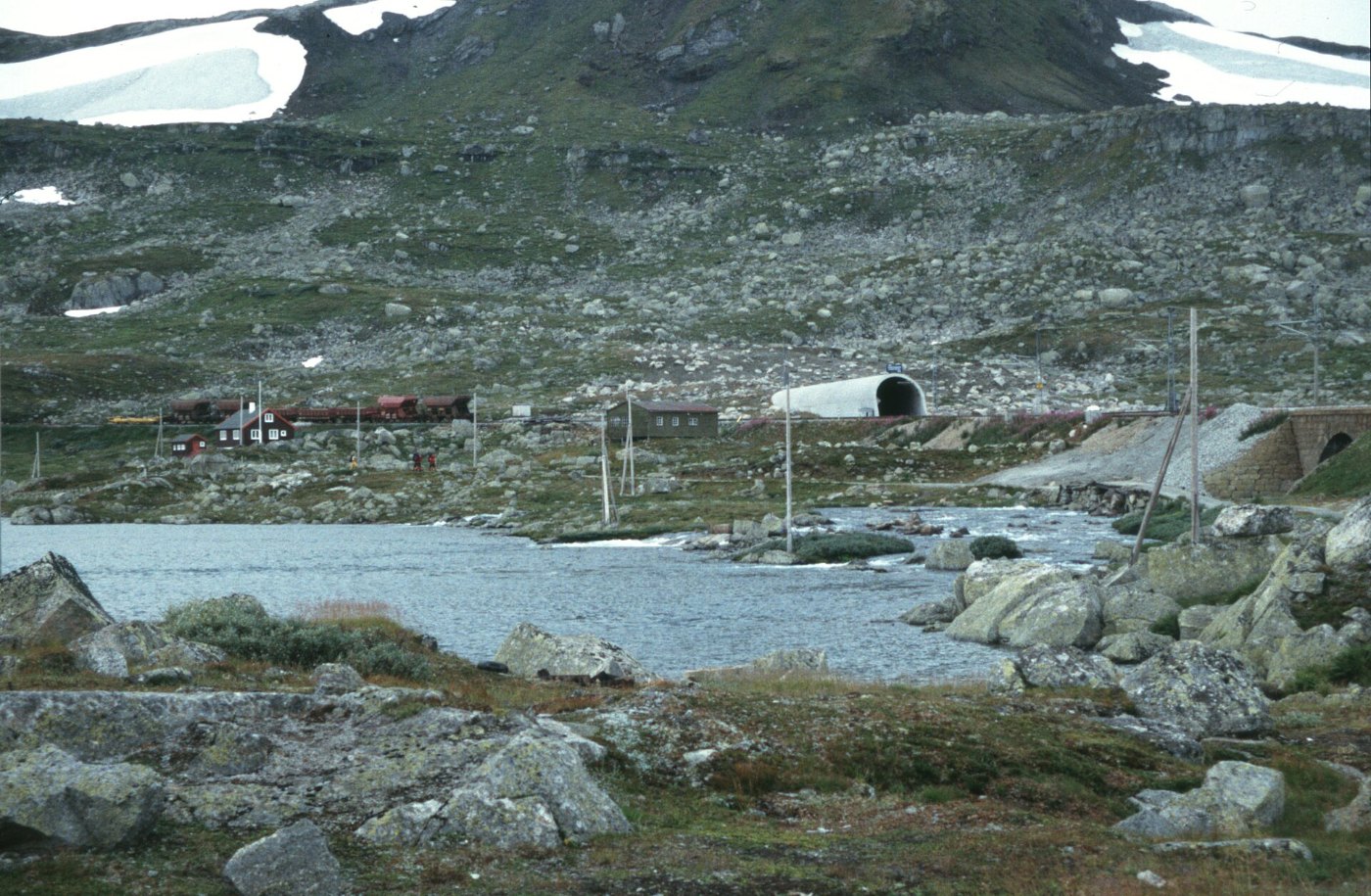 Bergensbanen Finsetunnel Finse 1997 1
