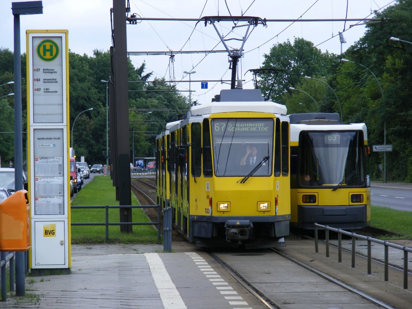 Trams, Berlin Wuhlheide. Aug 2010 Flickr sludgegulper