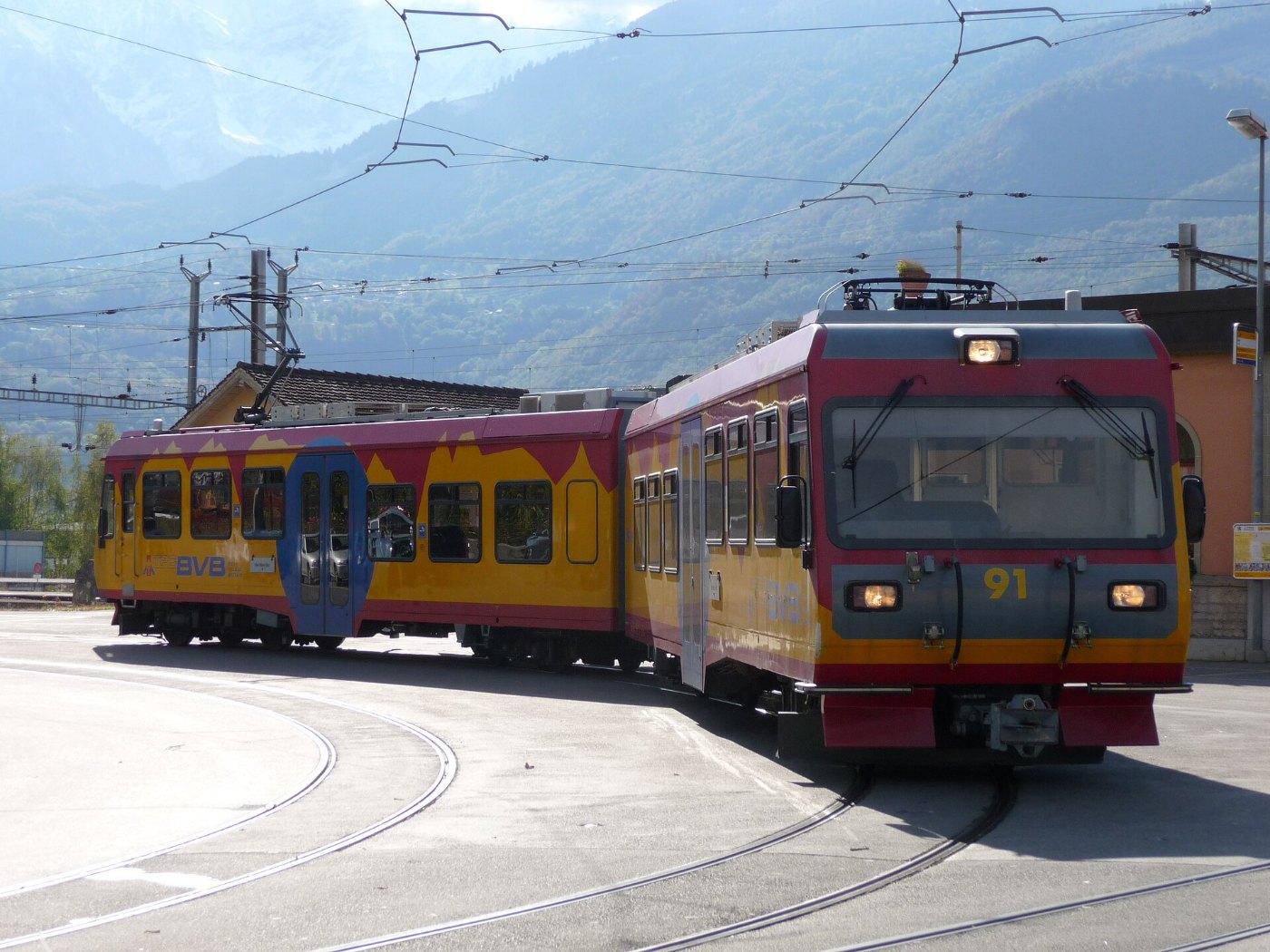 Transports Publics du Bex Gryon Villars in Bex