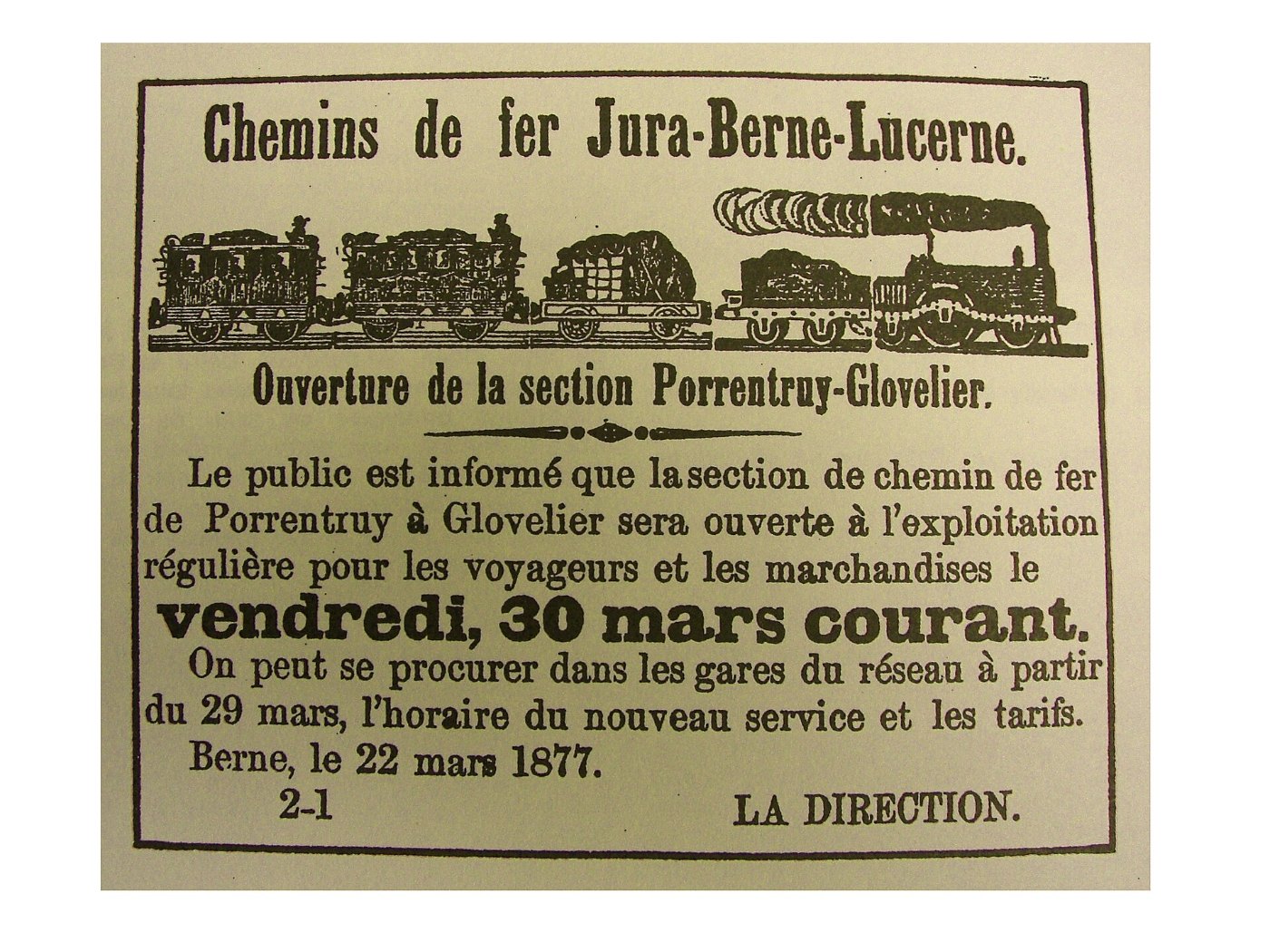 Chemins de fer Jura Berne Lucerne