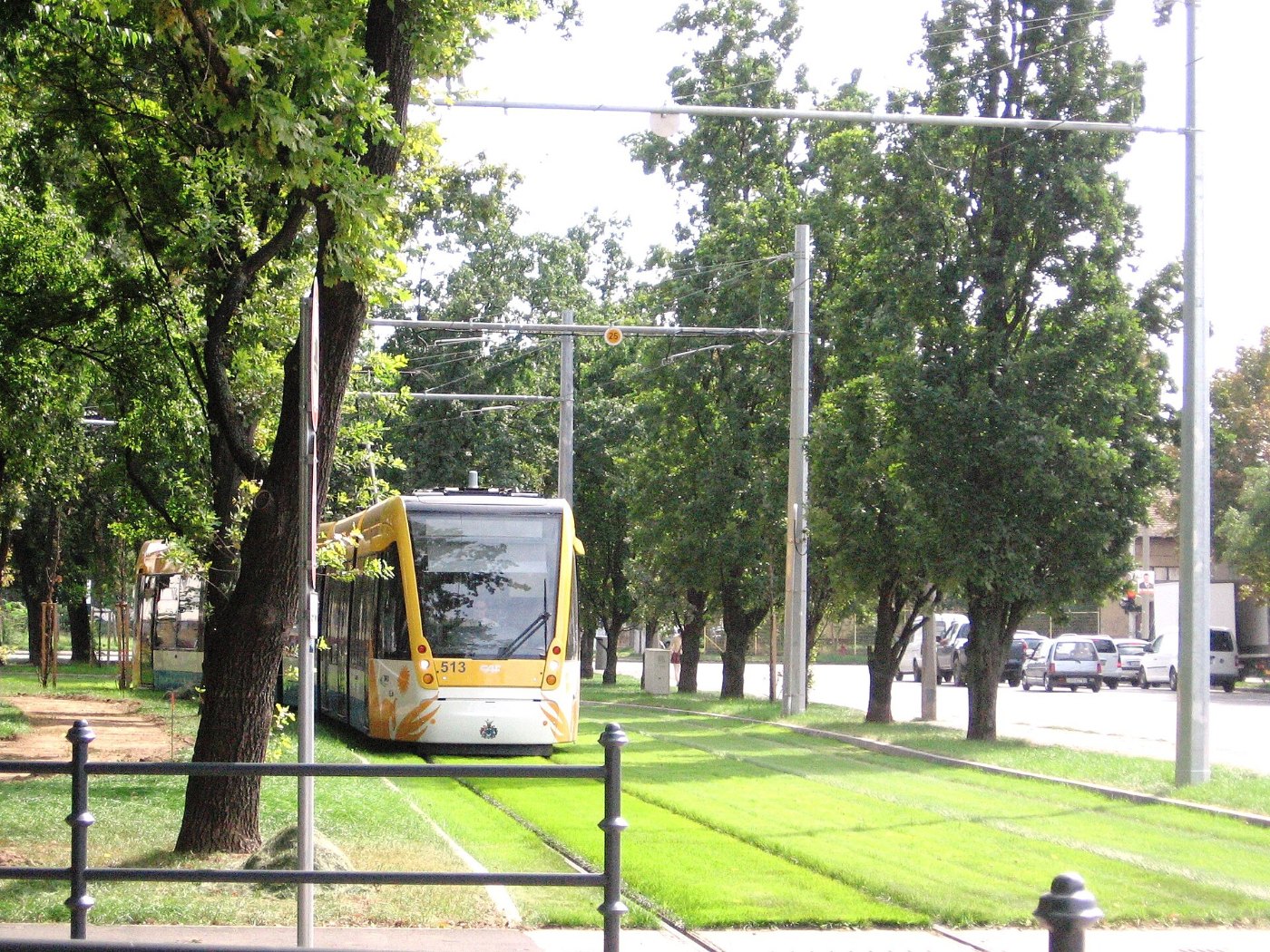 Villamos a Csemete utcánál 2