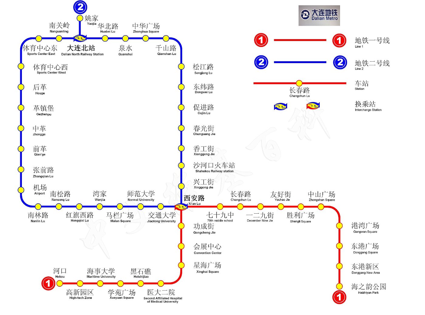 Dalian Metro 2012 new