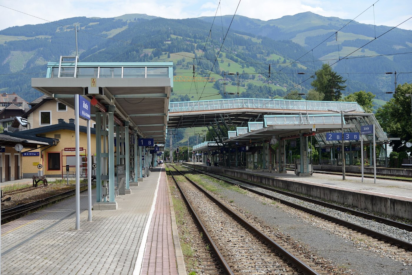 Bahnhof Zell am See Überdachung
