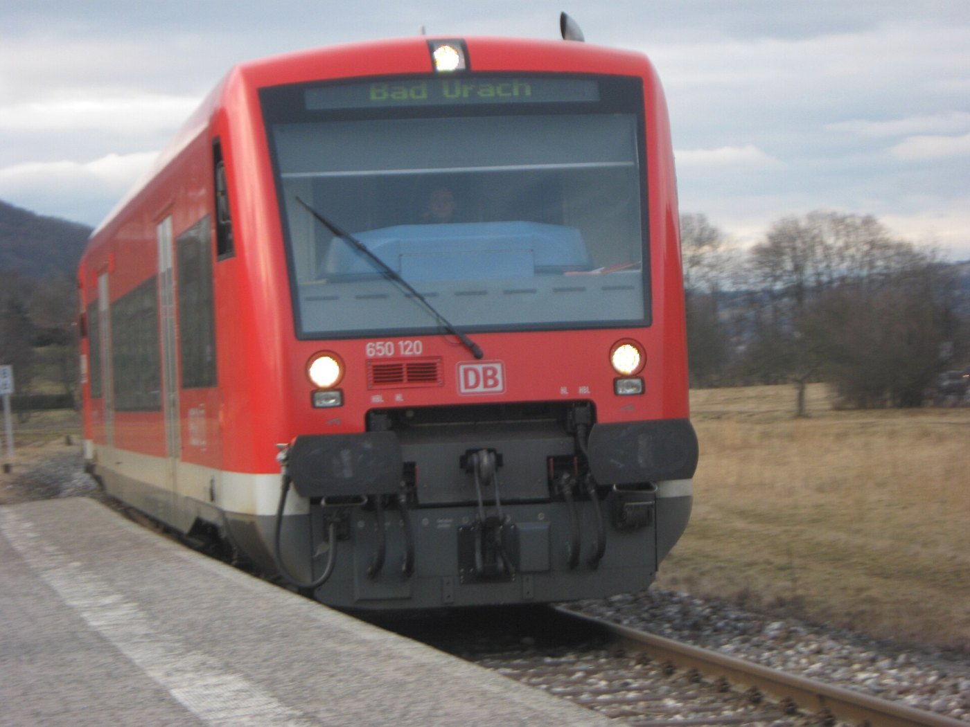 Ermstalbahn, Haltepunkt Bad Urach Wasserfall 02