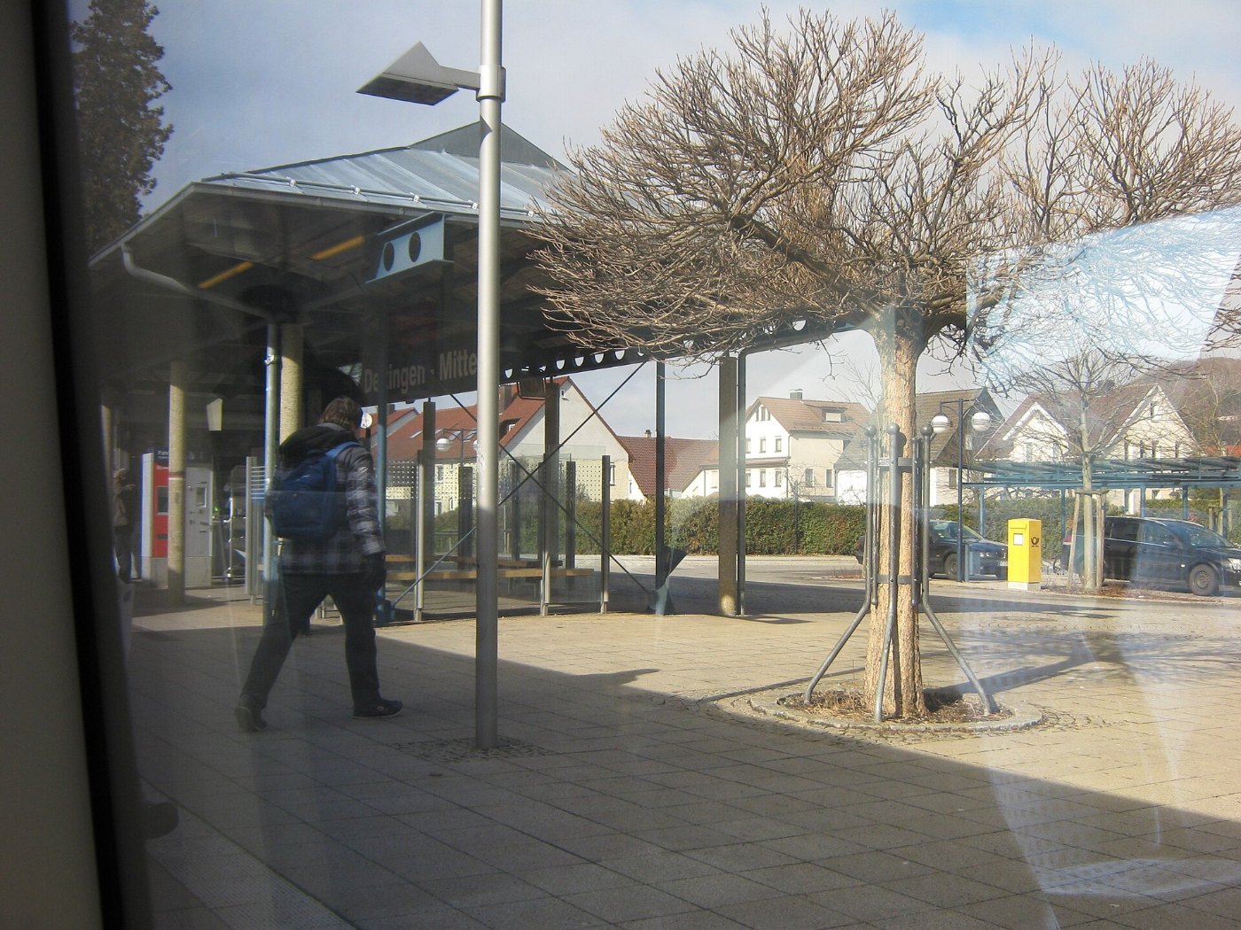 Ermstalbahn, Bahnhof Dettingen Mitte