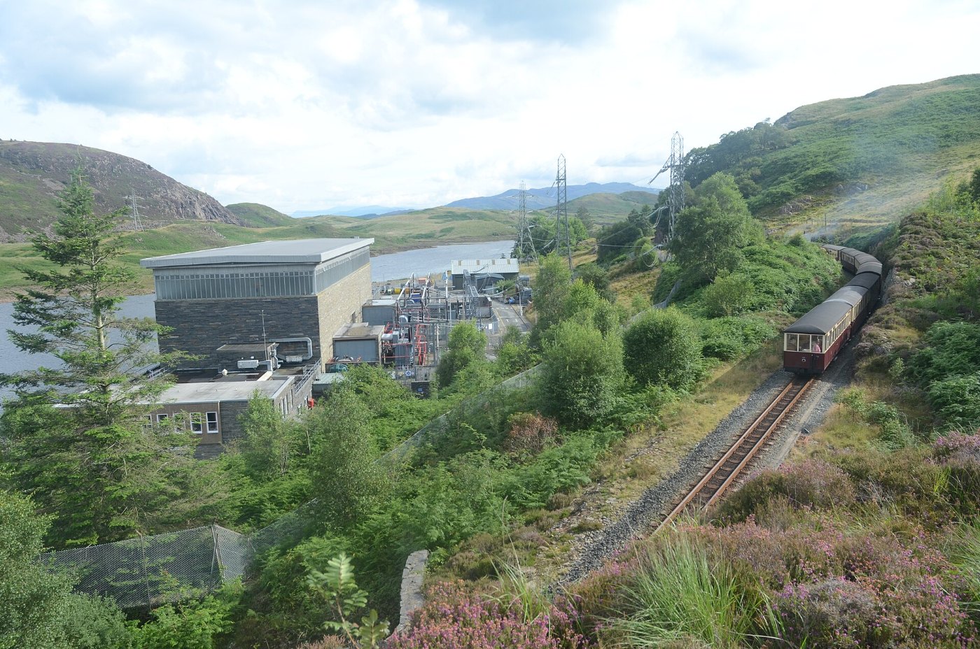 2017 Ffestiniog Railway at Ffestiniog Power Station 03