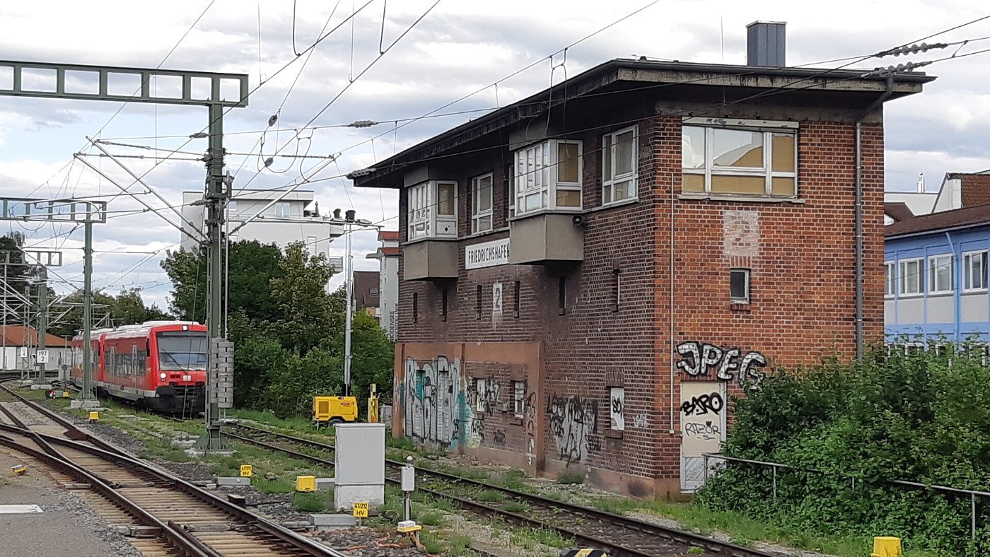 Bahnhof Friedrichshafen Stadt Stellwerk 2