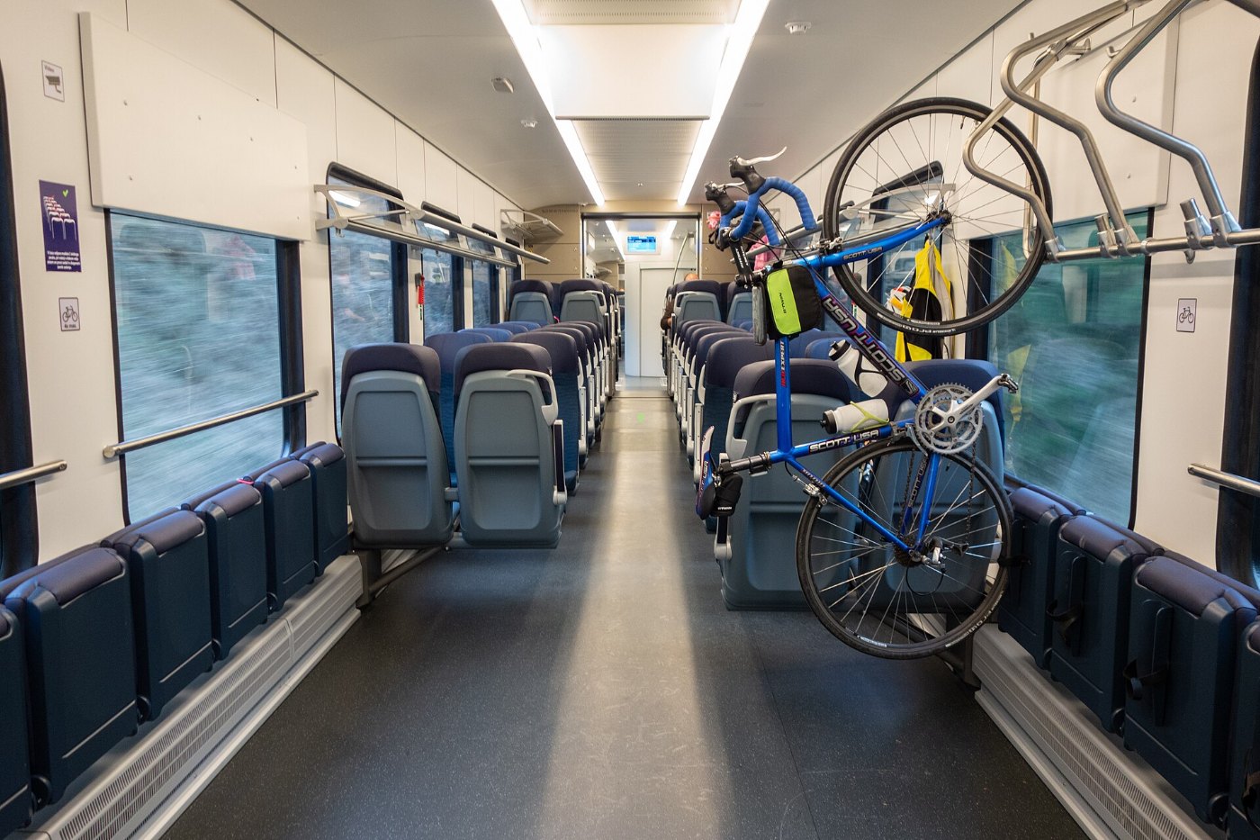 Bicycle transport Stadler Flirt 3 (Slovenian railways)