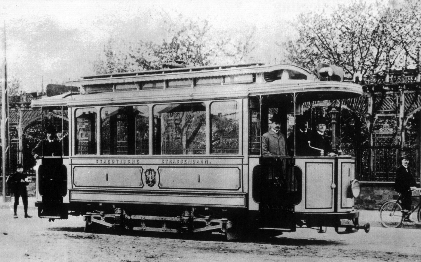 Strassenbahn Frankfurt am Main Typ A Nr.1 1900