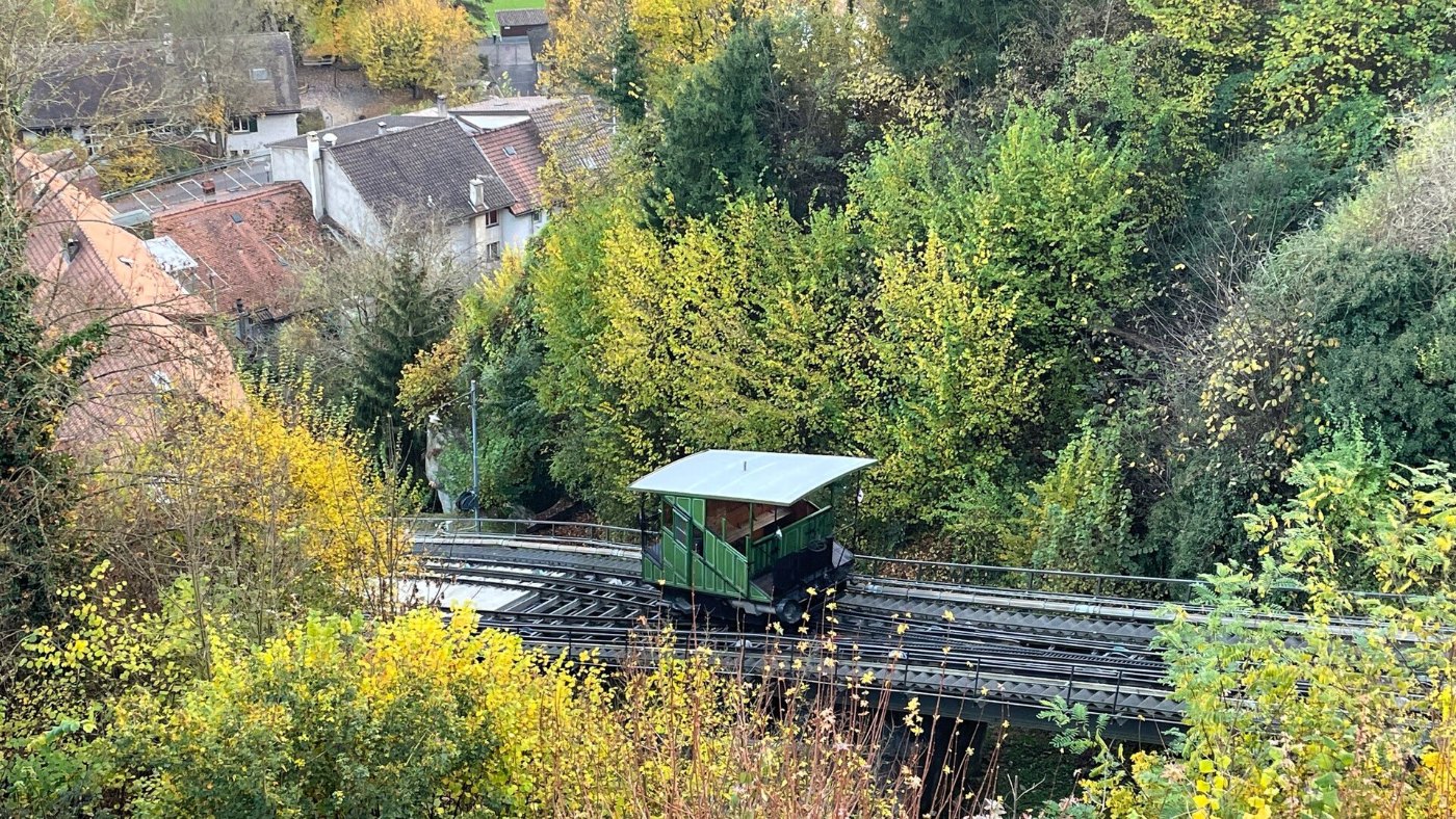 Die Altstadt von Freiburg im Üechtland