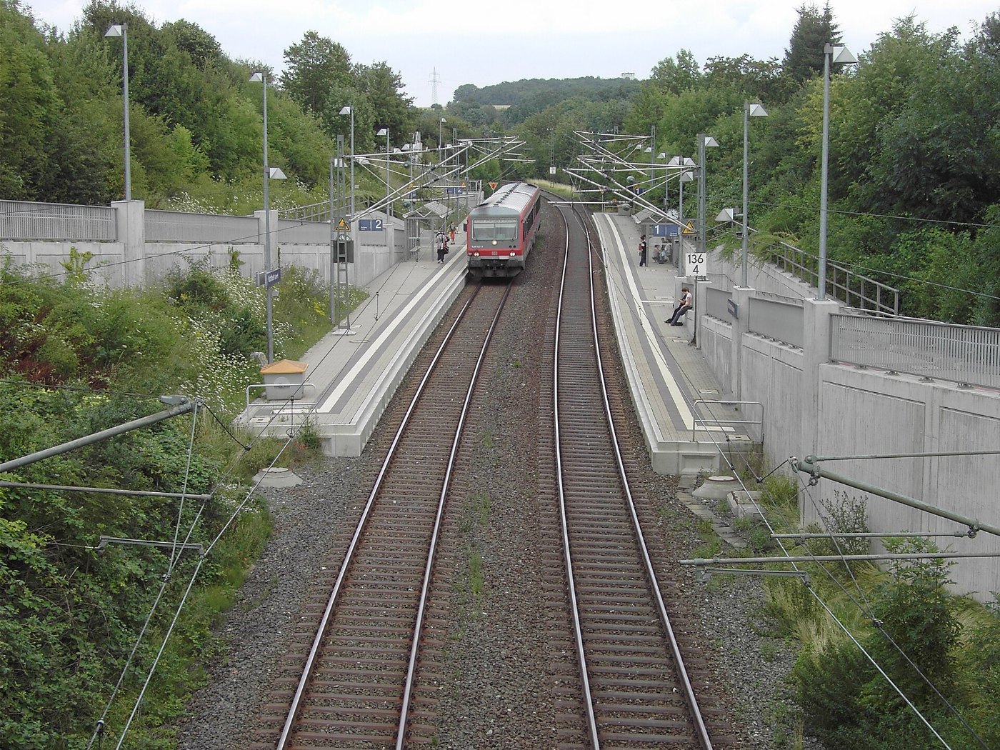 Bahnhof an der Frankenbahn