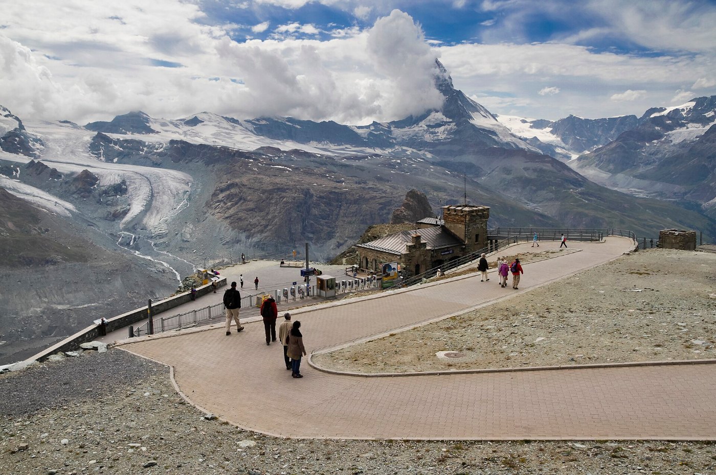 At Gornergrat, Wallis, Switzerland, 2012 August 2