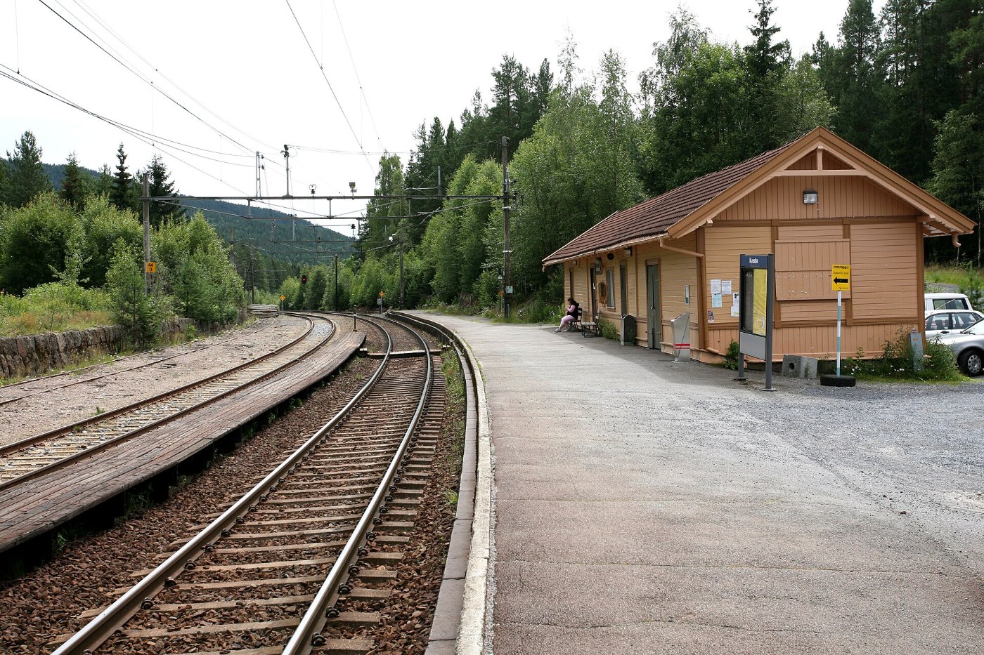 Harestua stasjon TRS 080