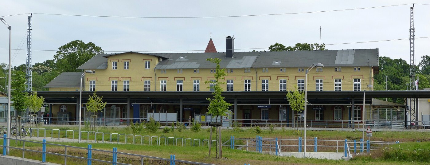 Greifswald Bahnhof Südwest