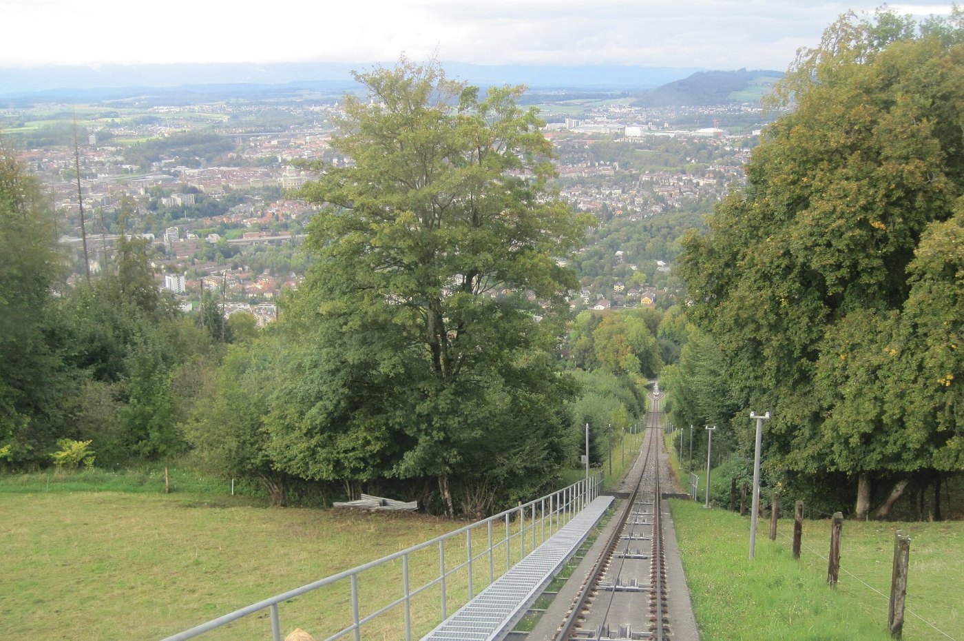 Blick vom Gurten über die Stadt Bern