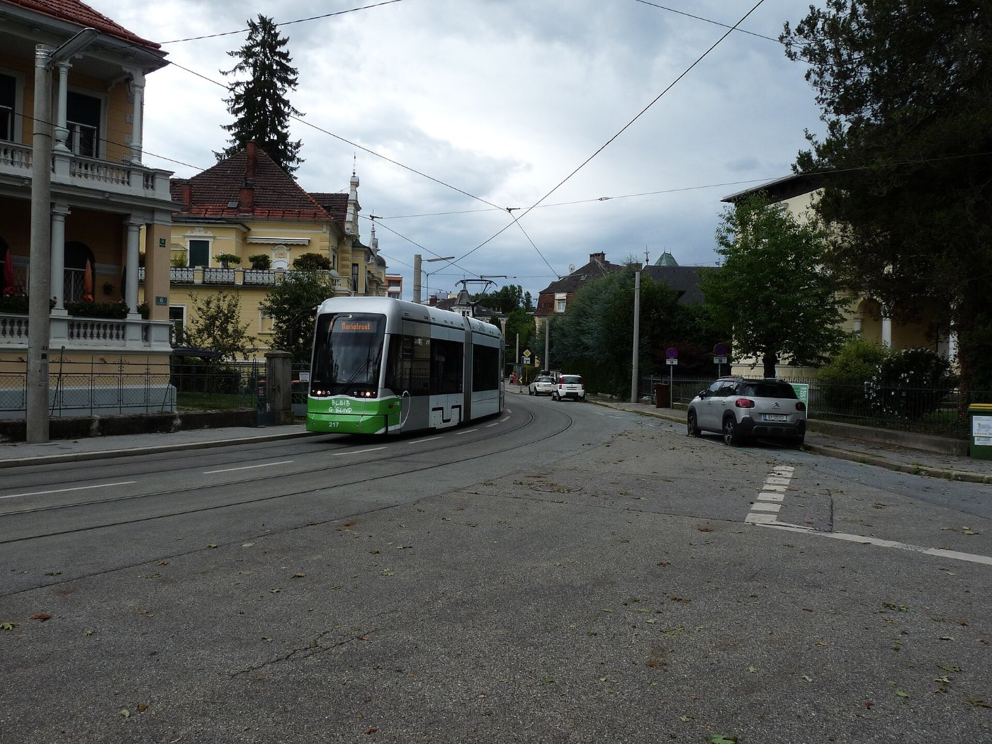 Trams in Graz 2021 01