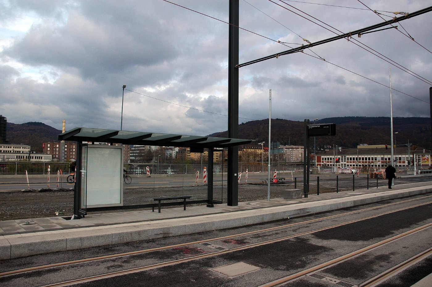 Heidelberg Haltestelle Hauptbahnhof Süd 2018 12 01 16 01 40
