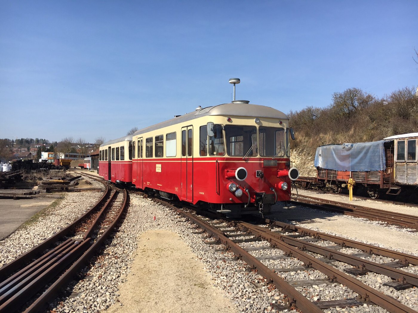 Triebwagen Härtsfeldbahn
