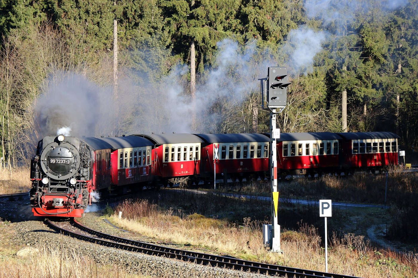 Harzquerbahn, Ausfahrt Drei Annen Hohne