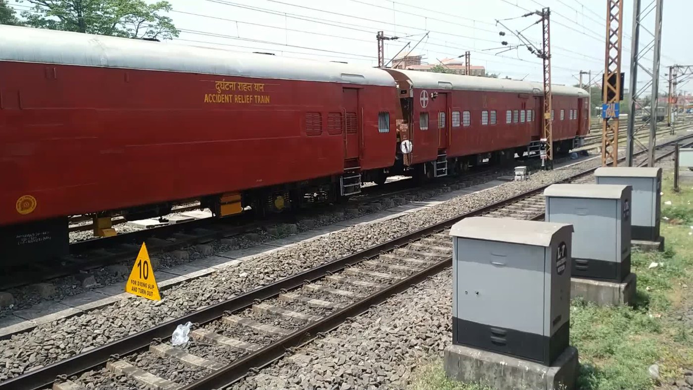 Accident relief train indian railways