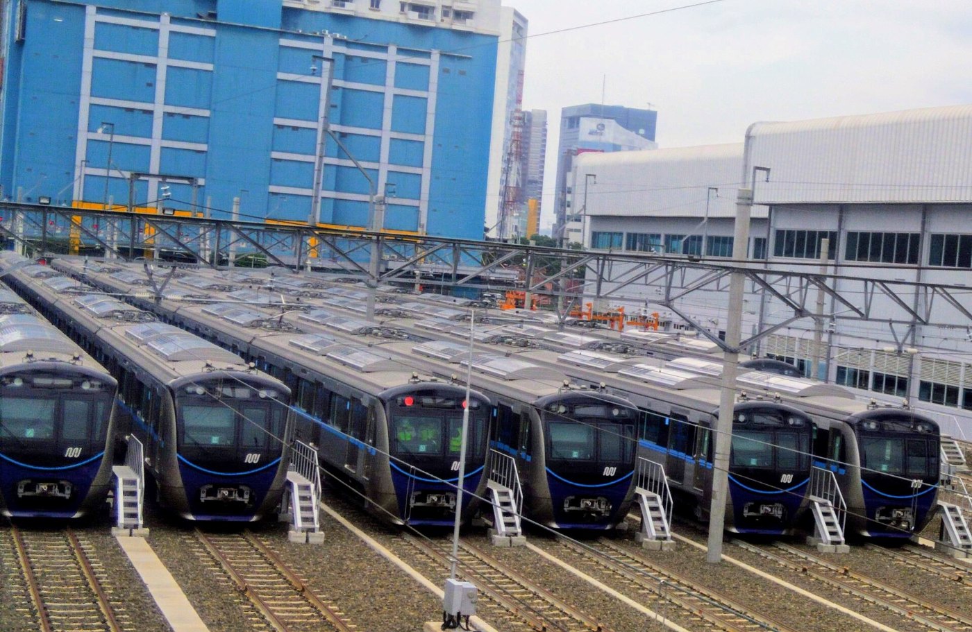 Jakarta MRT trains 2