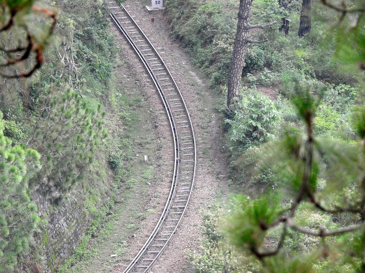 Kalka–Shimla railway track