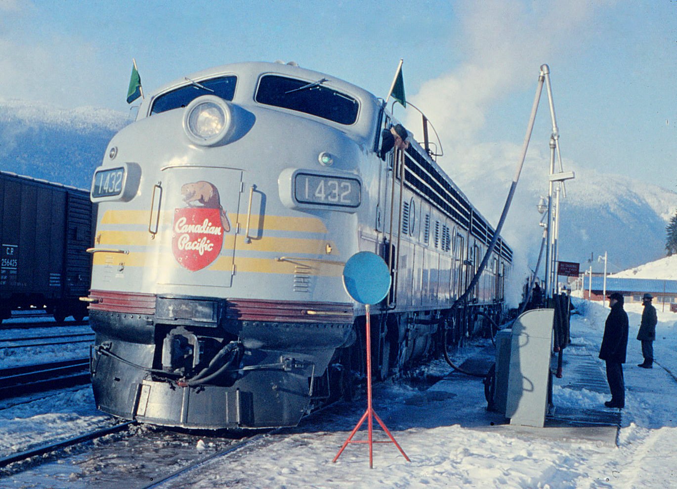 CP Rail FP7A at Revelstoke