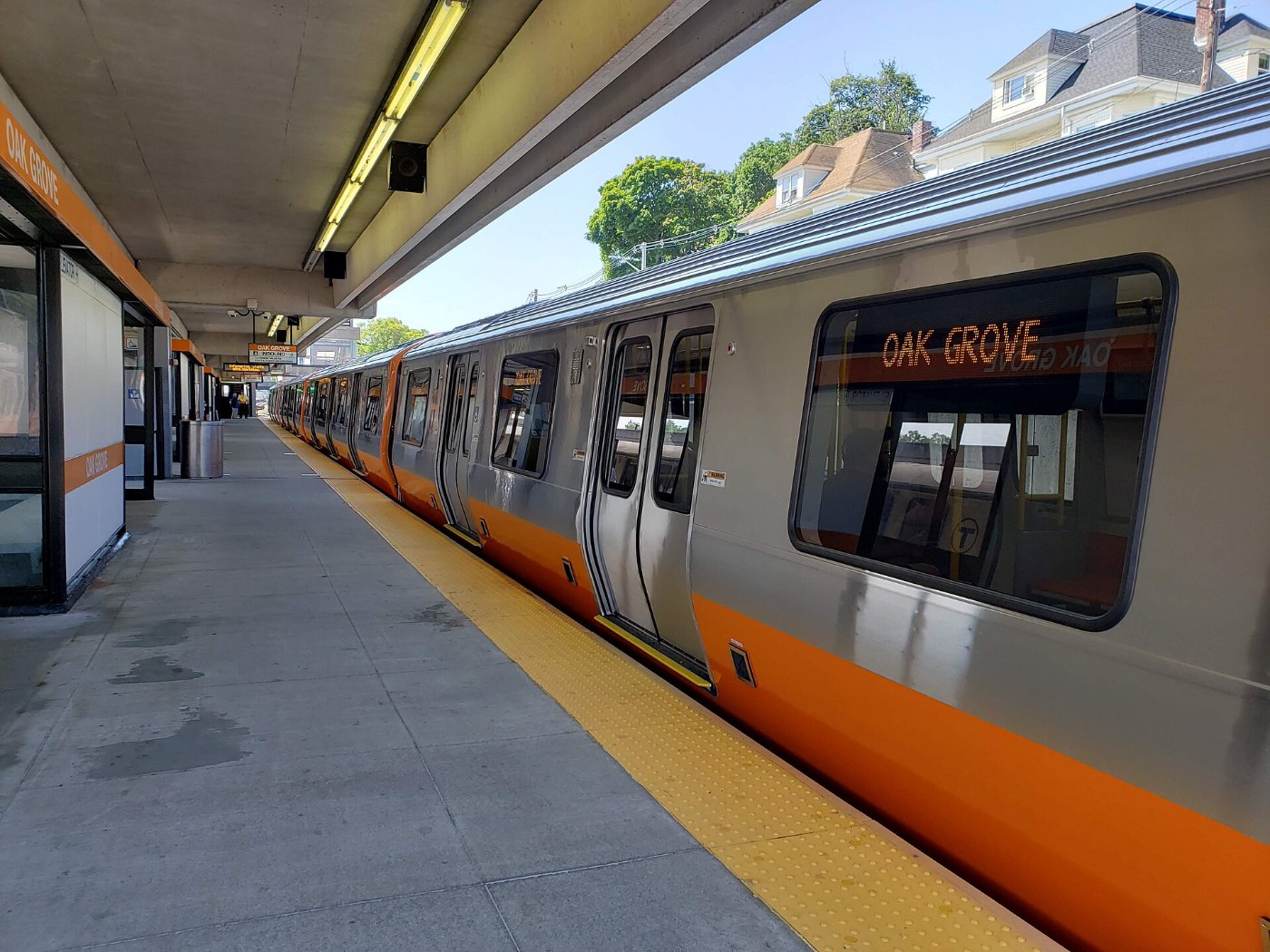 New Orange Line Train Exterior 02