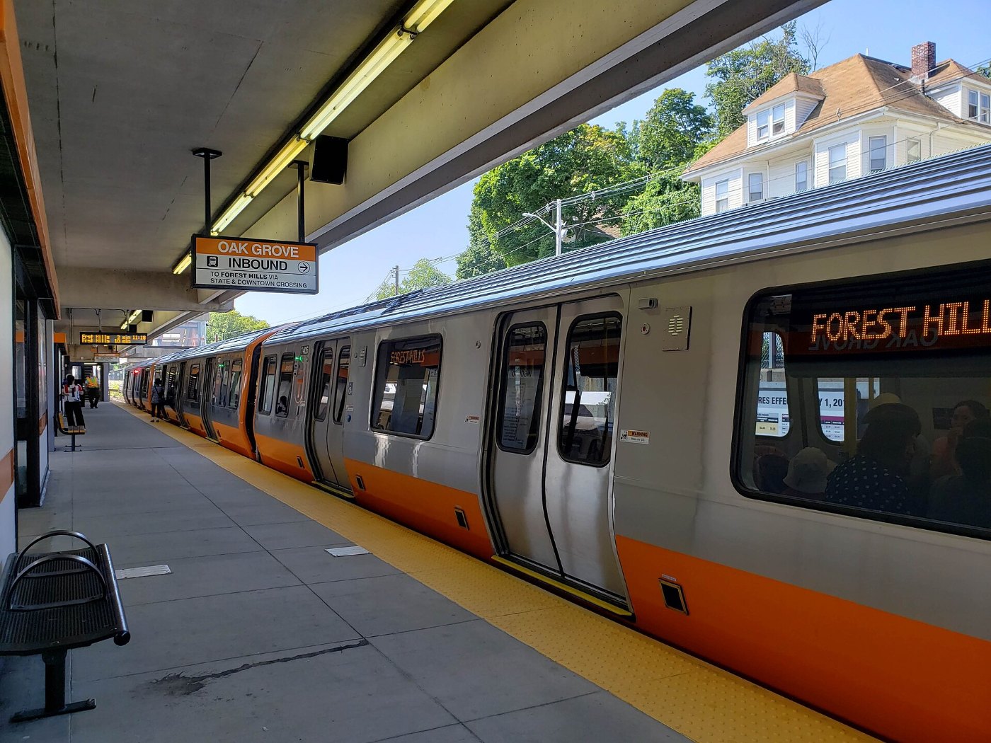 New Orange Line Train Exterior 03